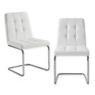 Alternate image 0 for Inspired Home Celina Dining Chairs in White (Set of 2)