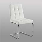 Alternate image 3 for Inspired Home Celina Dining Chairs in White (Set of 2)
