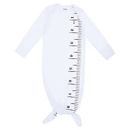 Disney® Newborn Measure Me Ruler Gown in White