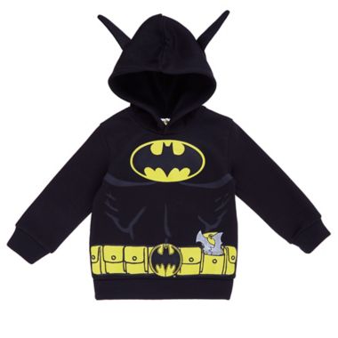 schotel Premedicatie Knipperen Warner Bros™ Batman Fleece Pullover Hoodie in Black | buybuy BABY