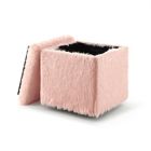 Alternate image 3 for Inspired Home Emme Faux Fur Ottoman