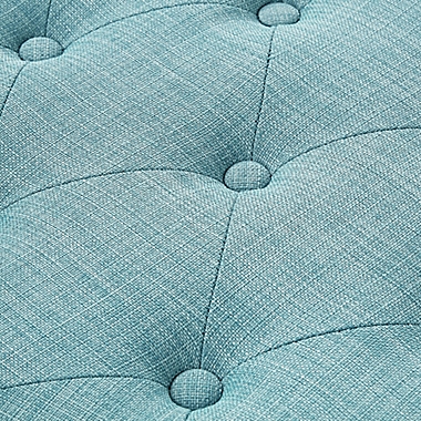 Inspired Home Linen Sutherland Ottoman. View a larger version of this product image.