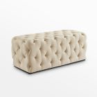 Alternate image 5 for Inspired Home Linen Doria Bench