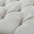 Alternate image 6 for Inspired Home Linen Willow Bench in Cream White