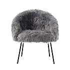 Alternate image 2 for Inspired Home Faux Fur Fred Chair