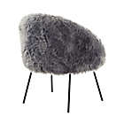 Alternate image 4 for Inspired Home Faux Fur Fred Chair