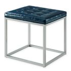 Alternate image 0 for Inspired Home Leather Barkan Ottoman