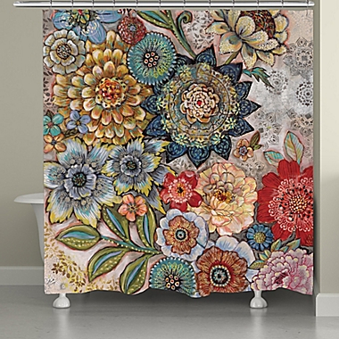Laural Home Boho Bouquet Shower Curtain. View a larger version of this product image.