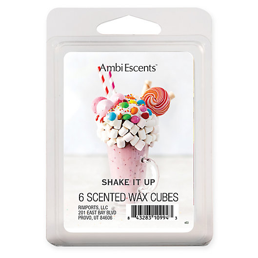Alternate image 1 for AmbiEscents™ 6-Pack Shake It Up Scented Wax Cubes