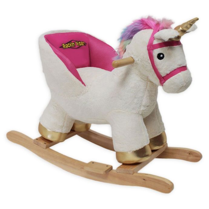 Rockin Rider® Sparkle the Unicorn Baby Rocker Bed Bath & Beyond