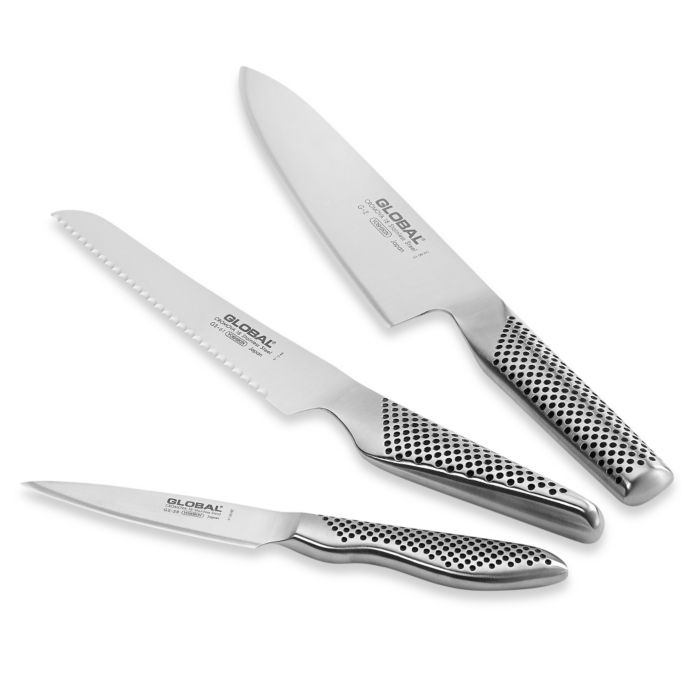 Global ThreePiece Prep Knife Set Bed Bath & Beyond