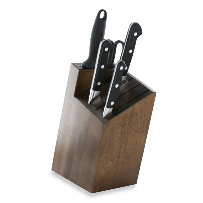 zwilling now s 6 piece knife block set