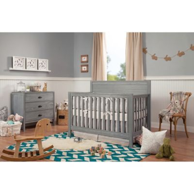 davinci fairway crib rustic grey