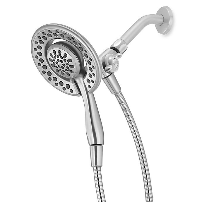 Delta In2ition Combo Showerhead In Brushed Nickel Bed Bath