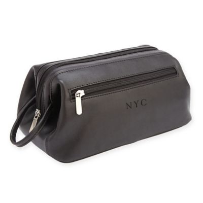 royce leather toiletry bag