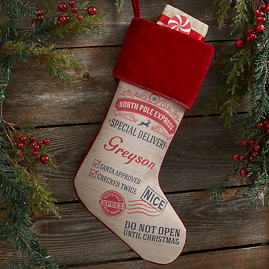 22" Set of 2 Santa and Nutcracker Vintage Needlepoint Christmas Stockings 