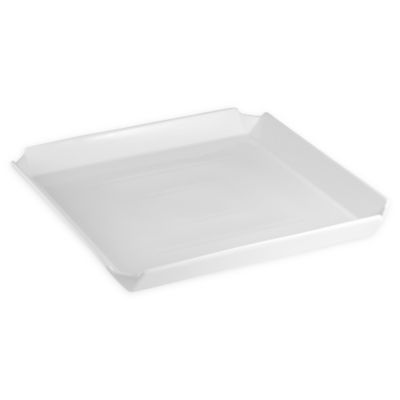 large white tray for ottoman