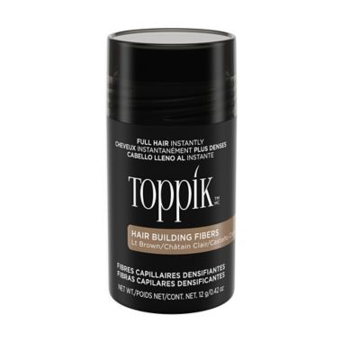 Toppik .42 oz. Hair Building Fibers in Light Brown. View a larger version of this product image.