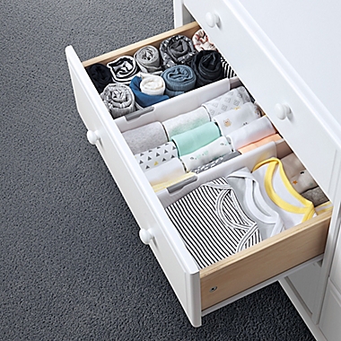 OXO tot&reg; Divider Drawer Organizer in White (Set of 2). View a larger version of this product image.