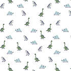 Alternate image 2 for Hello Spud Dino Organic Cotton Fitted Crib Sheet