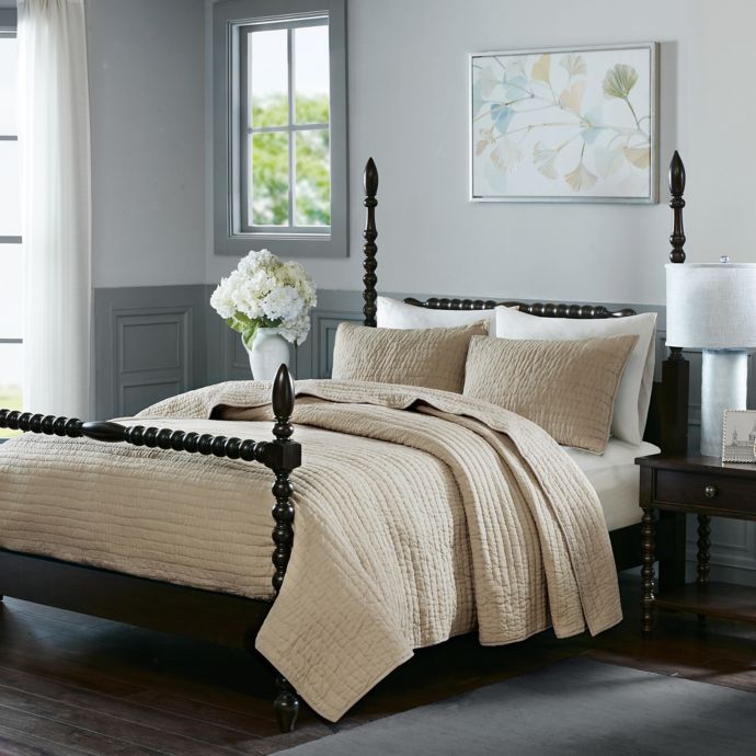 Madison Park Signature Serene Coverlet Set Bed Bath and Beyond Canada