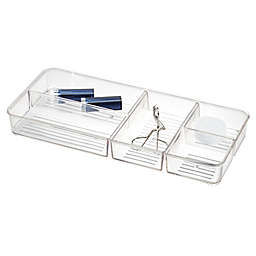 iDesign™ Luci Clear Divided Tray