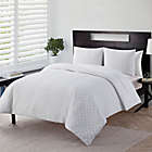 Alternate image 0 for VCNY Home Nina Embossed 2-Piece Twin XL Comforter Set in White
