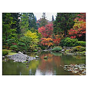 Autumn Waters Wrapped Canvas Wall Art