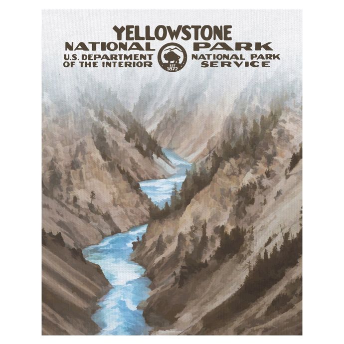 Masterpiece Art Gallery Yellowstone Canvas Wall Art Bed Bath Beyond