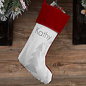 Frosty Neutrals Personalized Christmas Stocking