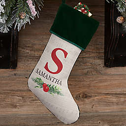 Nostalgic Noel Personalized Christmas Stockings