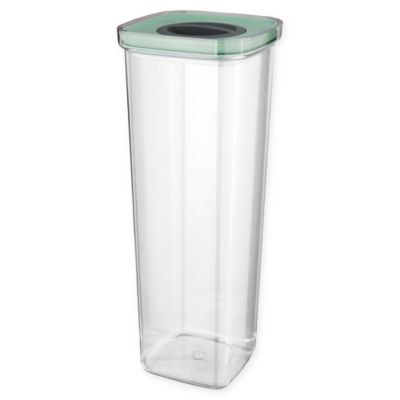 tall storage container with lid