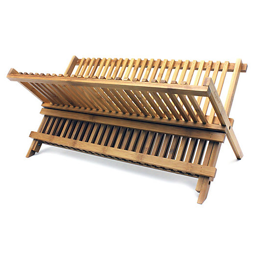 Alternate image 1 for BergHOFF® Bamboo Dish Rack in Natural