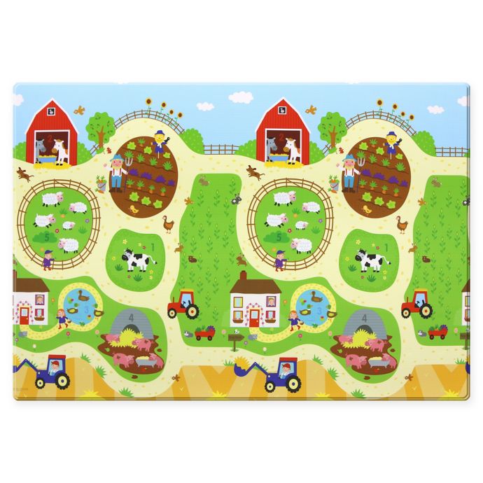 BABY CARE™ Ma Petit Ferme Play Mat | Bed Bath and Beyond ...