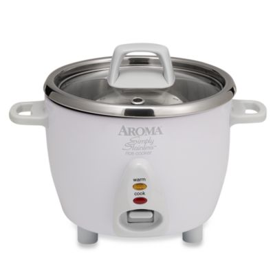 Aroma Simply Stainless 6 Cup Rice Cooker for sale online 