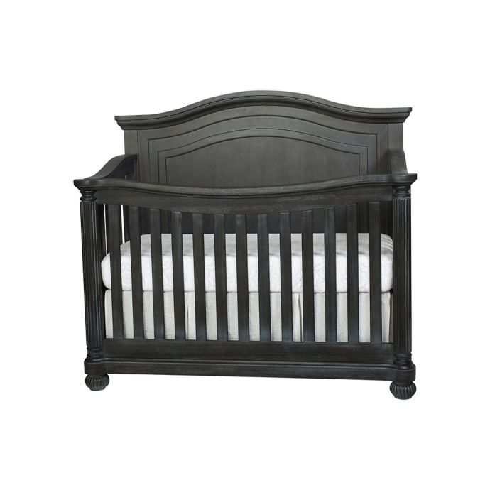 Kingsley Charleston 4 In 1 Lifetime Crib In Weathered Woodland