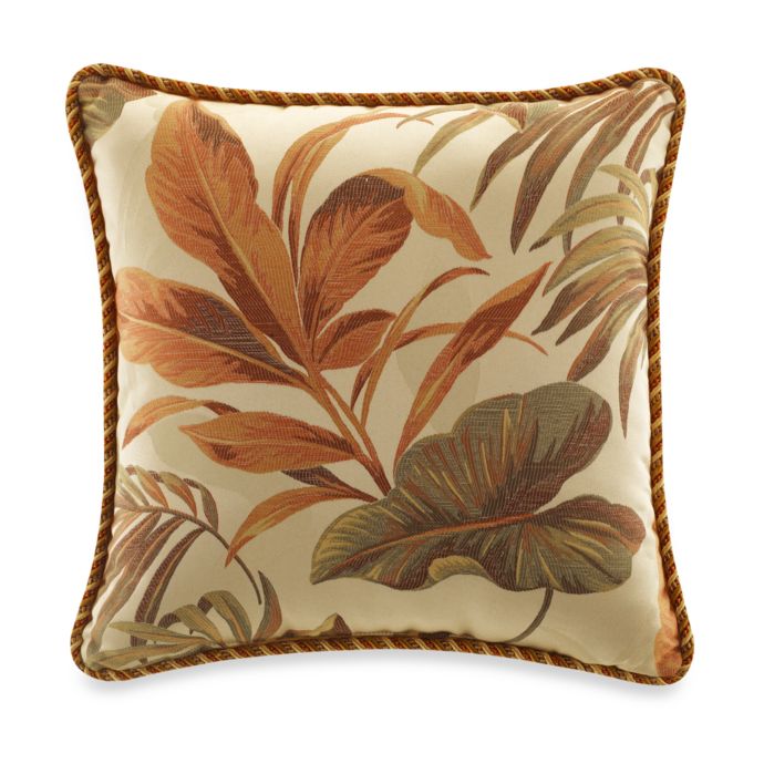 Croscill® Bali Breeze 18 Inch Square Throw Pillow Bed Bath And Beyond 