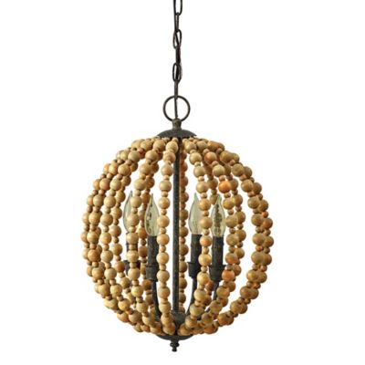 Bee &amp; Willow&trade; 4-Light Downrod Mount Chandelier