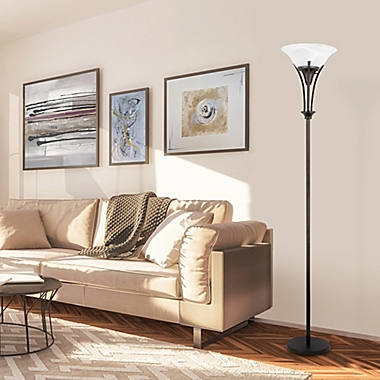 Globe Electric Floor Lamp in Dark Bronze. View a larger version of this product image.