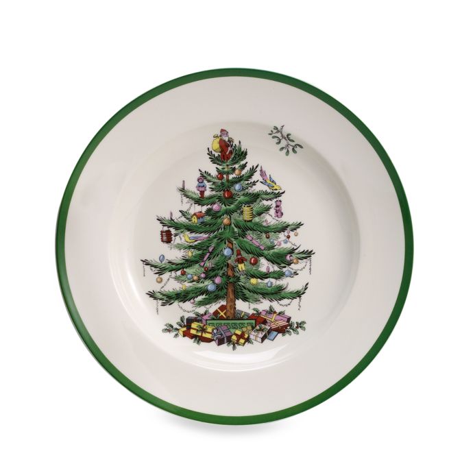 Spode® Christmas Tree Dinner Plates (Set of 4) Bed Bath & Beyond