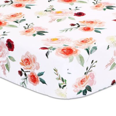 floral crib sheet canada