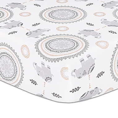 The Peanutshell&reg; Boho Elephant Crib Bedding Collection. View a larger version of this product image.