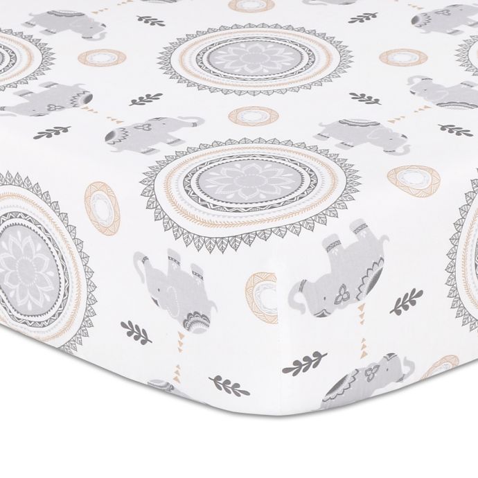 The Peanut Shell® Boho Fitted Crib Sheet Bed Bath & Beyond