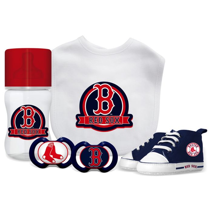 Baby Fanatic Mlb Boston Red Sox 5 Piece Gift Set Buybuy Baby