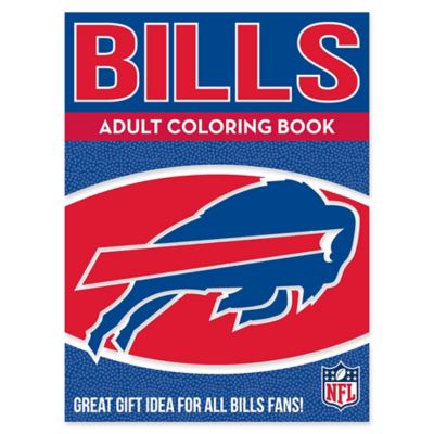 nfl buffalo bills adult coloring book  bed bath  beyond