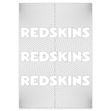 NFL Washington Redskins Adult Coloring Book | Bed Bath & Beyond