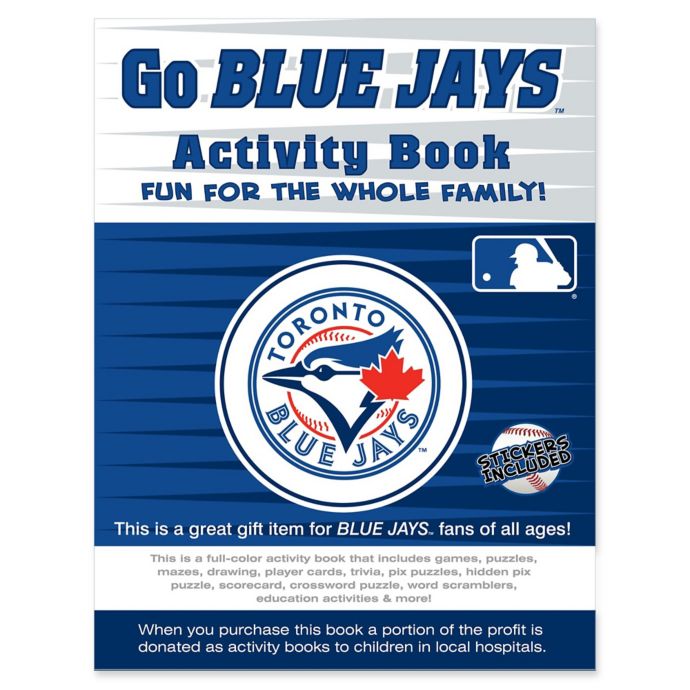 Mlb Go Toronto Blue Jays Activity Book Bed Bath Beyond