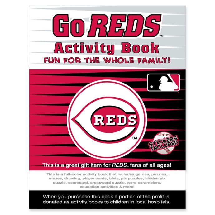 Mlb Go Cincinnati Reds Activity Book Bed Bath Beyond