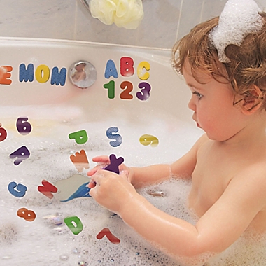 Bath Toy Foam Letters And Numbers NO Toy Storage Net Organizer Kids Baby Gift 