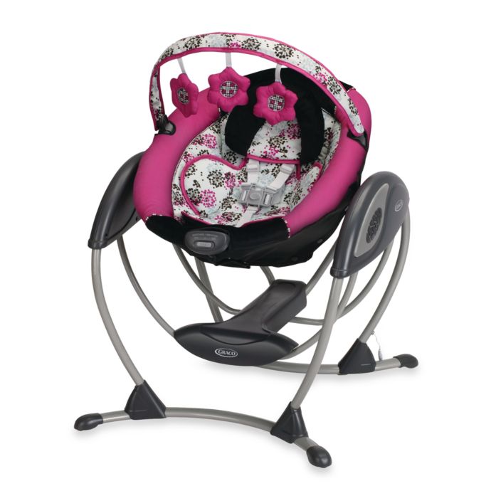 Graco Glider Lx Gliding Swing In Sable Buybuy Baby